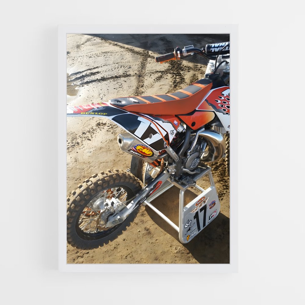 Poster sx éclatant – affiche KTM Moto (vue 3)